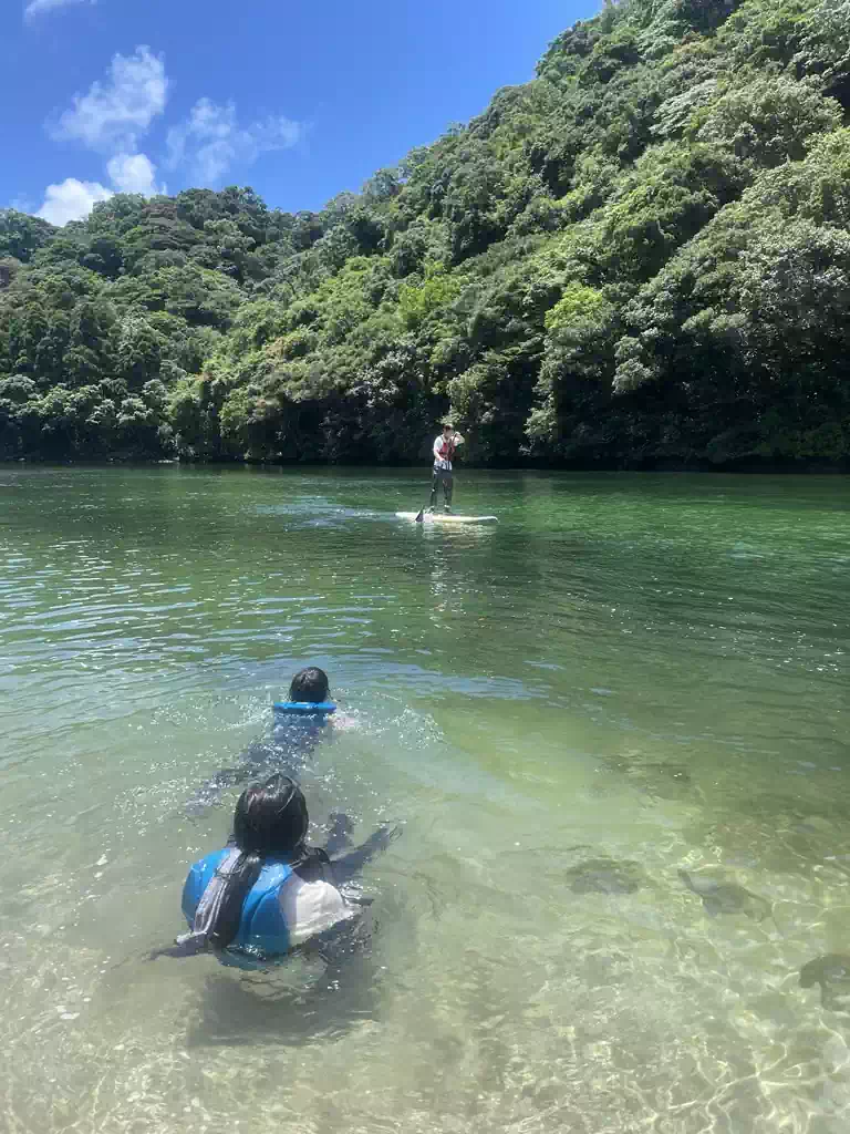 夏は川に飛び込もう！