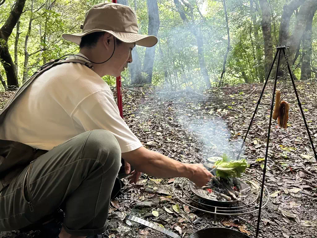 焚き火料理オプション