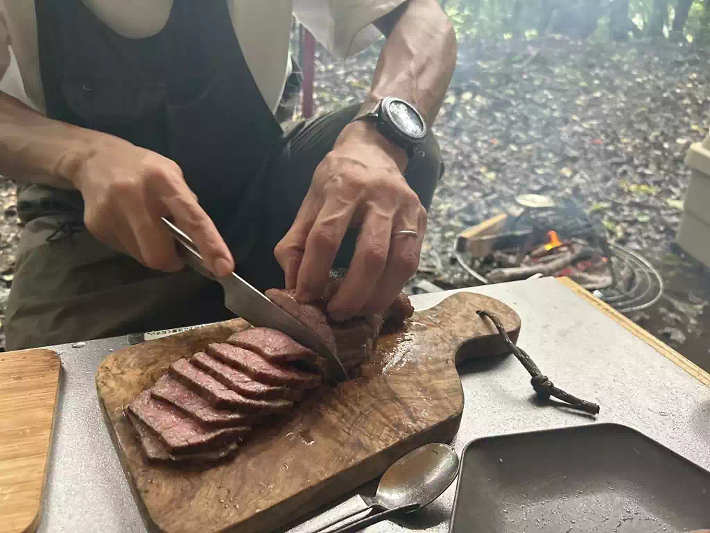 焚き火料理オプション