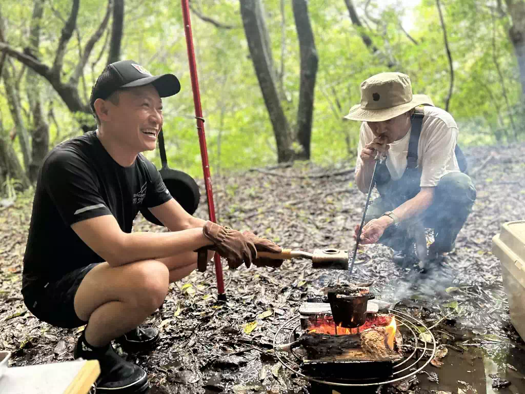 焚き火料理オプション